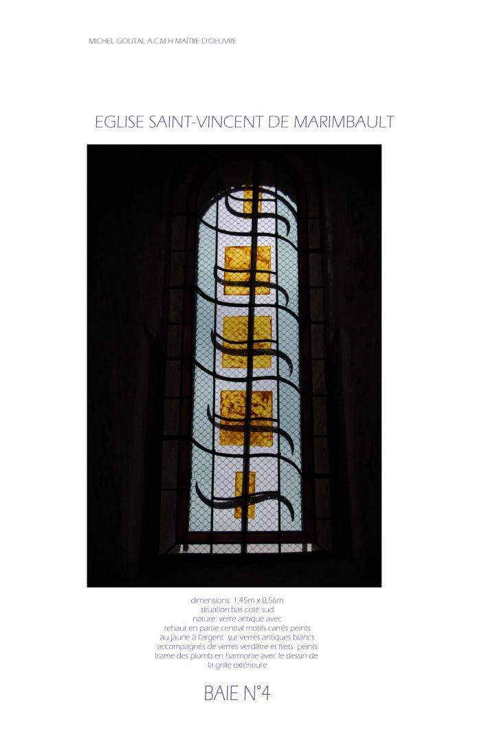 Vitraux patrimoniaux Villenave‑d'Ornon