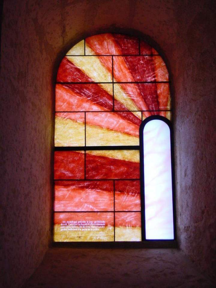 Vitrail décoratif monuments Villenave‑d'Ornon