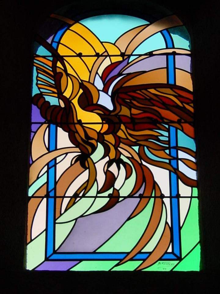 Vitrail édifice religieux Villenave‑d'Ornon