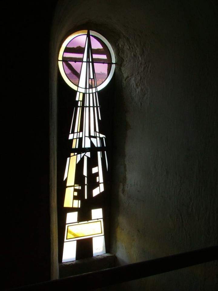 Vitrail contemporain édifices Villenave‑d'Ornon