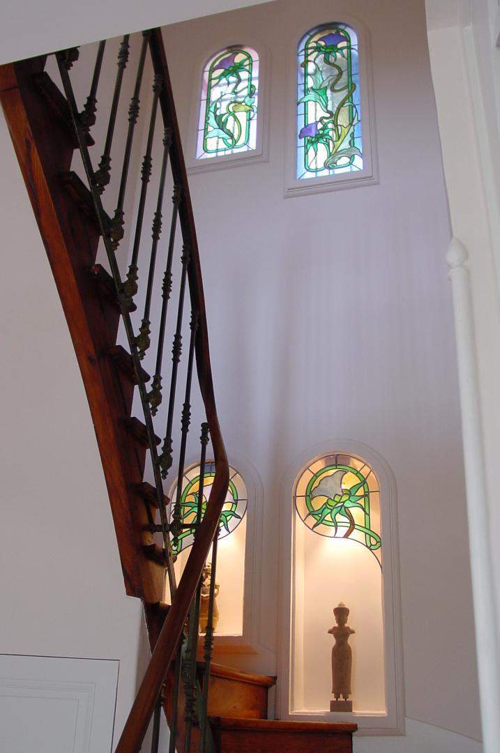 Création vitrail pour particuliers Villenave-d'Ornon